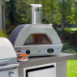 Bull Dual Fuel Countertop Pizza Oven.