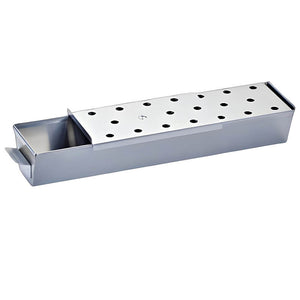 Bull Large Easy Fill Stainless Steel Smoker Box - 75000.
