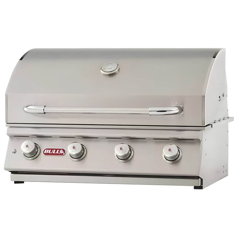 Bull 7-Piece Lonestar Select 30-Inch 4-Burner Gas Grill Outdoor Kitchen Package.