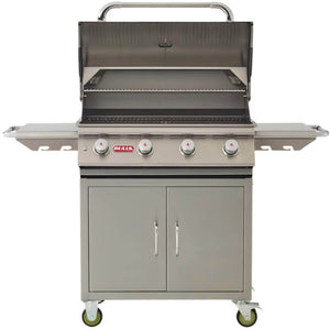 Bull Lonestar Select 30 Inch 4 Burner Freestanding Gas Grill.