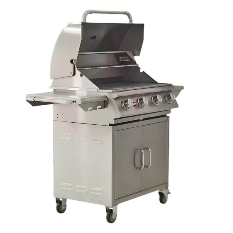 Bull Lonestar Select 30 Inch 4 Burner Freestanding Gas Grill.