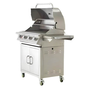 Bull Lonestar Select 30 Inch 4 Burner Freestanding Gas Grill.