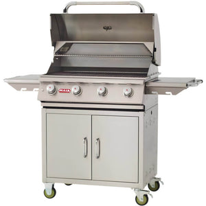 Bull Lonestar Select 30 Inch 4 Burner Freestanding Gas Grill.