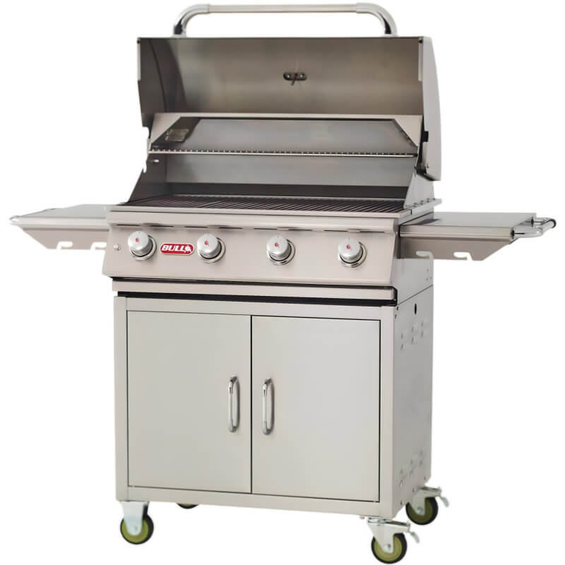 Bull Lonestar Select 30 Inch 4 Burner Freestanding Gas Grill.
