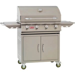 Bull Lonestar Select 30 Inch 4 Burner Freestanding Gas Grill.