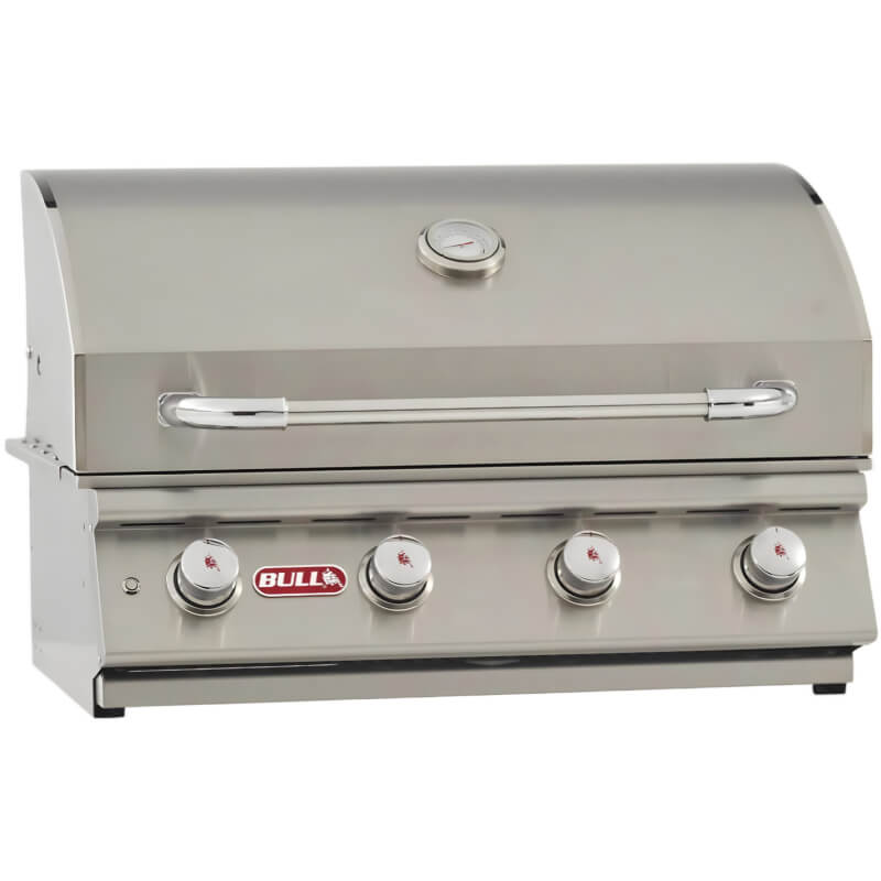 Bull 8-Piece Lonestar Select 30-Inch 4-Burner Gas Grill Outdoor Kitchen Package.
