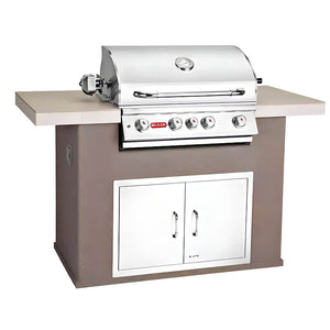 Bull Master Q 5.5 Ft BBQ Grill Island.