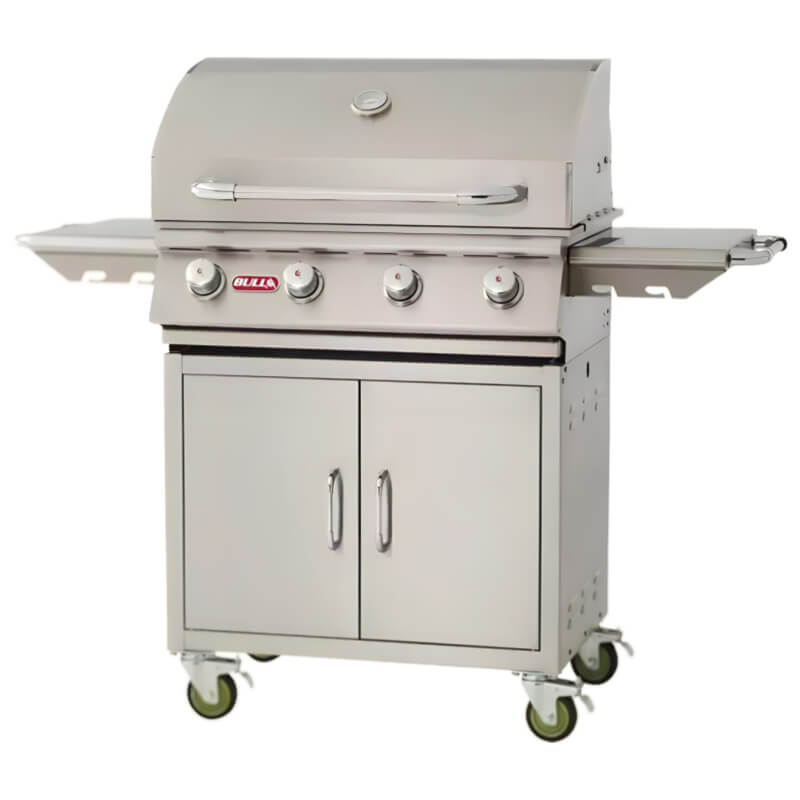 Bull Outlaw 30-Inch 4-Burner Freestanding Gas Grill.