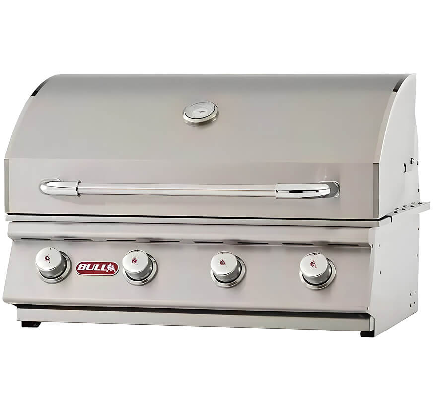 Bull Outlaw 30-Inch 4-Burner Built-In Gas Grill.