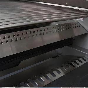 Bull Gourmet Q L-Shaped BBQ Grill Island.