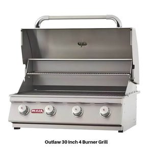 Bull Patio Q L-Shaped BBQ Grill Island.