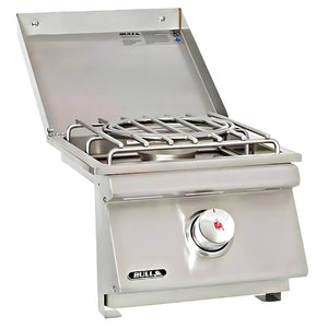 Bull Gourmet Q L-Shaped BBQ Grill Island.