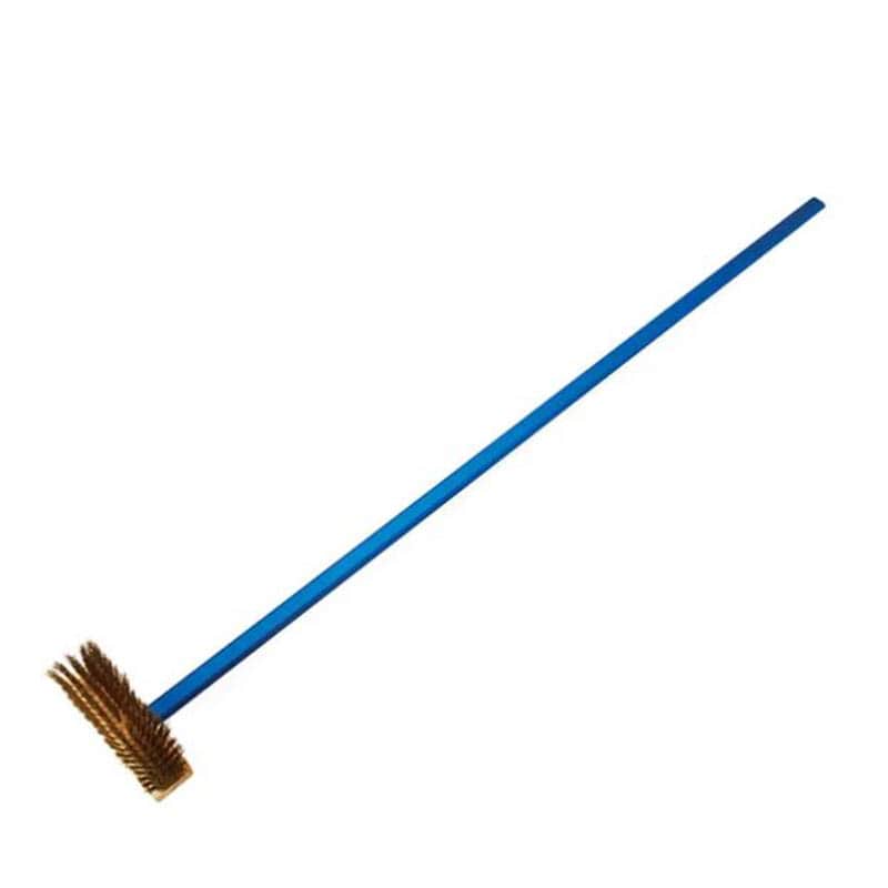 Bull Pro Brass Bristle Pizza Oven Brush.