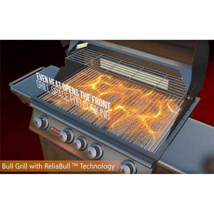 Bull Angus 30-Inch 4-Burner Built-In Gas Grill.