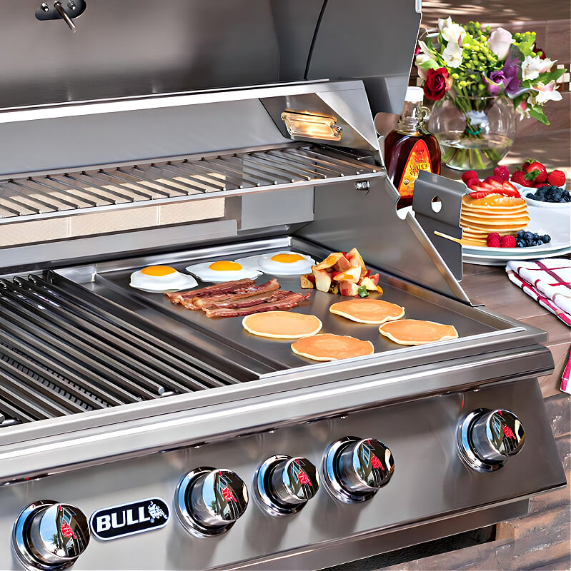 Bull Slide-In Removable Stainless Steel Griddle Plate - 97020.