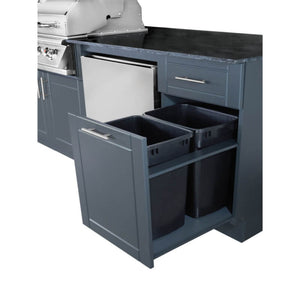 Bull Savannah 8 Ft Dura Outdoor Kitchen With 7 Ft Return.