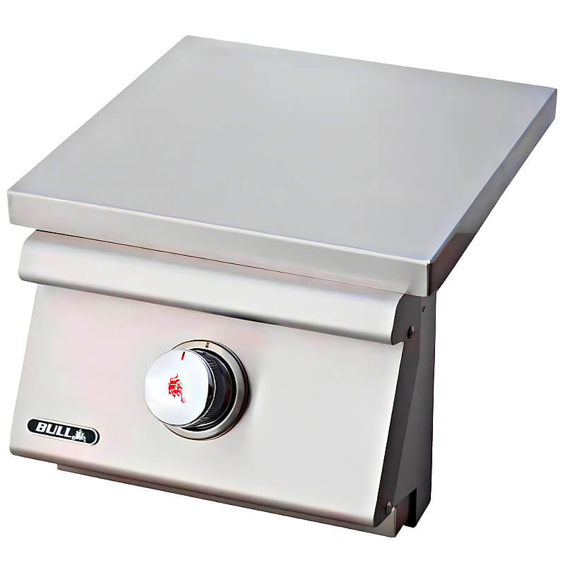 Bull Gourmet Q L-Shaped BBQ Grill Island.