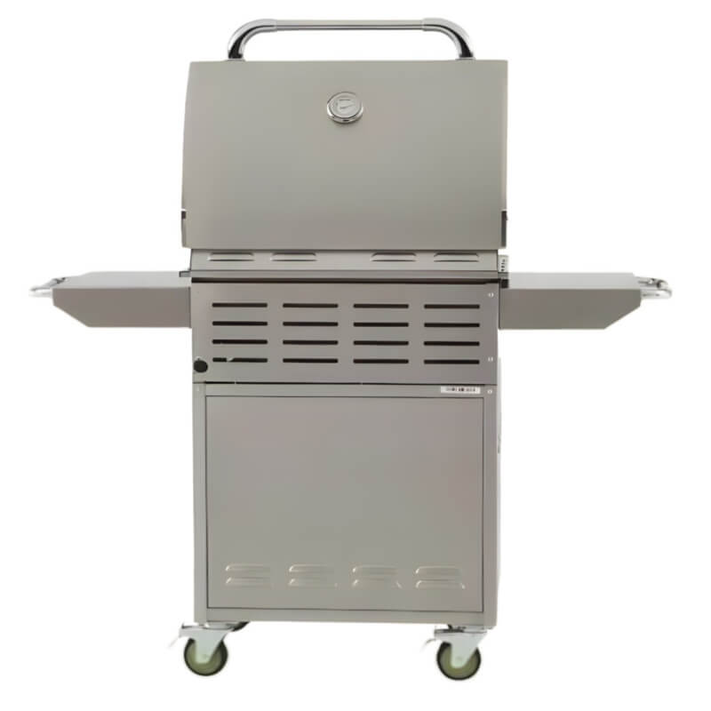 Bull Steer 24 Inch 3 Burner Stainless Steel Freestanding Grill.