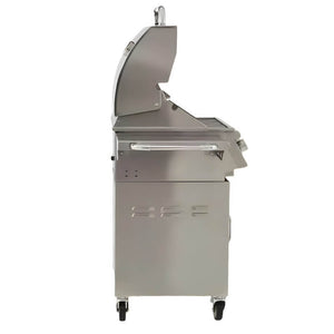 Bull Steer 24 Inch 3 Burner Stainless Steel Freestanding Grill.