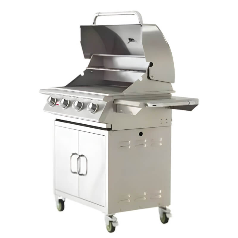Bull Outlaw 30-Inch 4-Burner Freestanding Gas Grill.