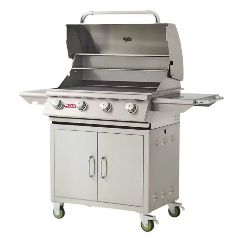 Bull Outlaw 30-Inch 4-Burner Freestanding Gas Grill.