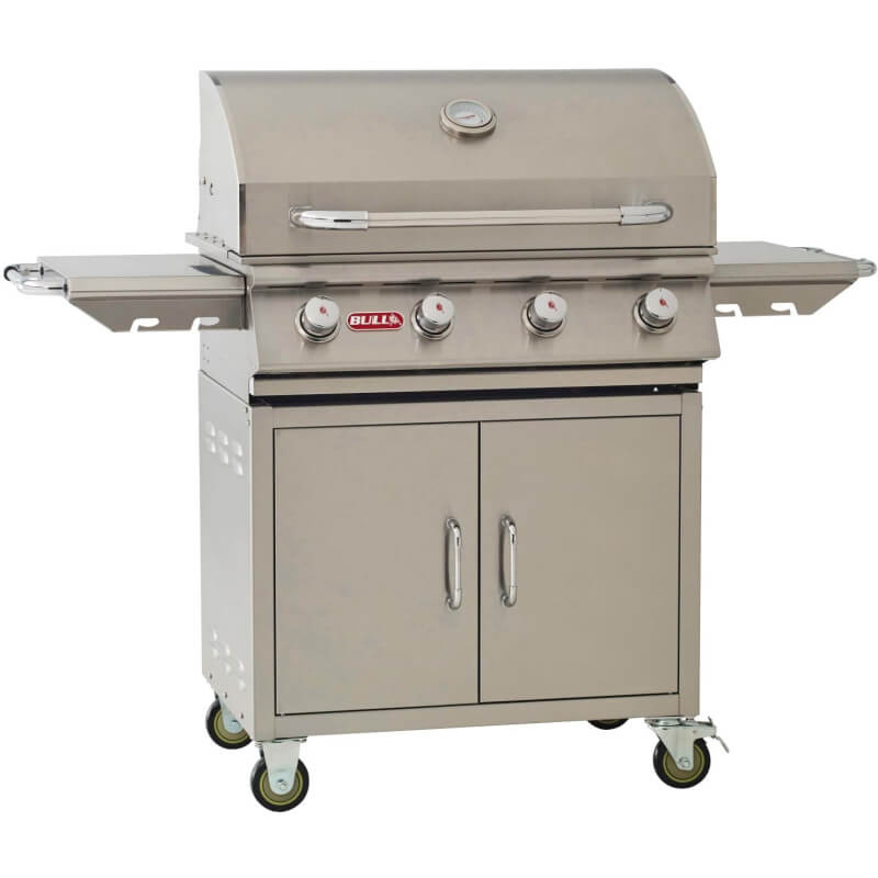 Bull Outlaw 30-Inch 4-Burner Freestanding Gas Grill.