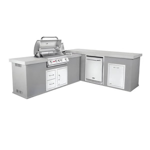 Bull Versa Q BBQ Grill Island.