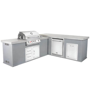 Bull Versa Q BBQ Grill Island.