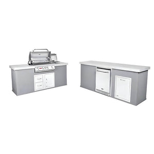 Bull Versa Q BBQ Grill Island.