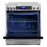 Cosmo Package - 30" Electric Range, Refrigerator with Ice Maker, Dishwasher and Microwave, COS-4PKG-267