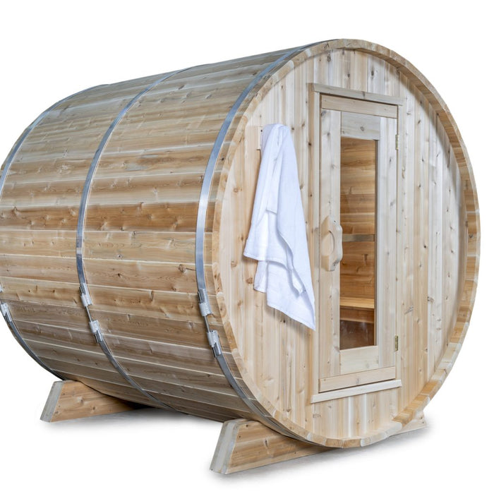 Dundalk Canadian Timber Harmony 4 Person White Cedar Sauna CTC22W