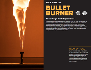 Stainless Steel Switchback Bullet Burner by The Outdoor Plus.