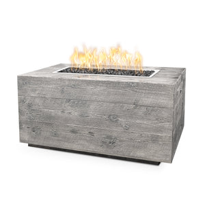 The Outdoor Plus Catalina Wood Grain Fire Pit.