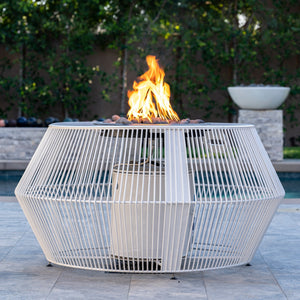 The Outdoor Plus Cesto Fire Pit.