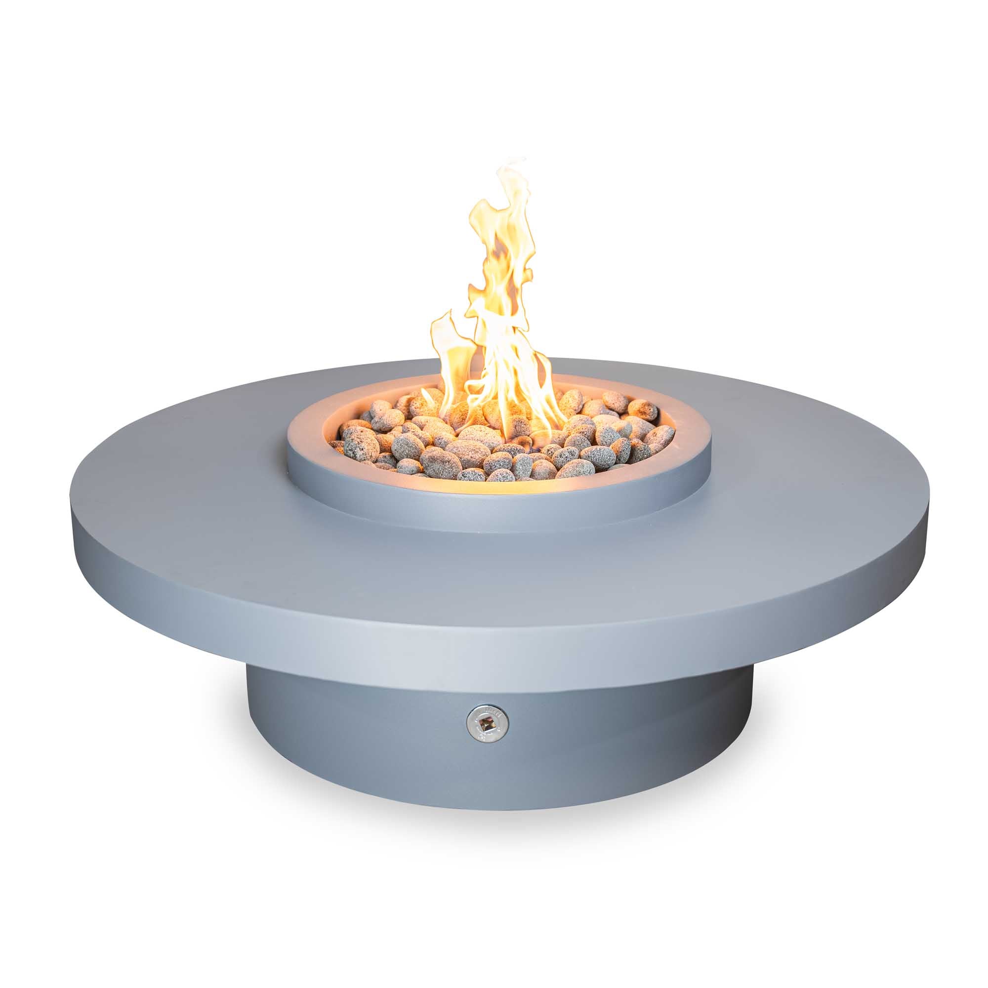 The Outdoor Plus Coastline Metal Fire Table.