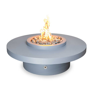 The Outdoor Plus Coastline Metal Fire Table.