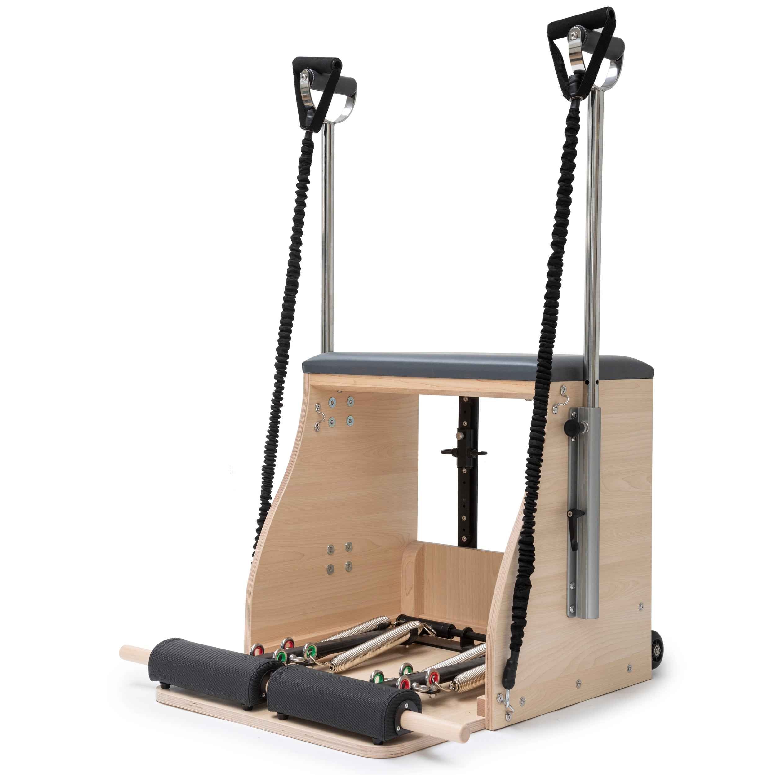 Elina Pilates® Wood Pilates Chair ELITE (Combo Chair) with handles.