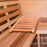 Dundalk Canadian Timber Serenity 2 to 4 person Eastern White Cedar Sauna CTC2245W