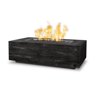 The Outdoor Plus Coronado Wood Grain Fire Pit.