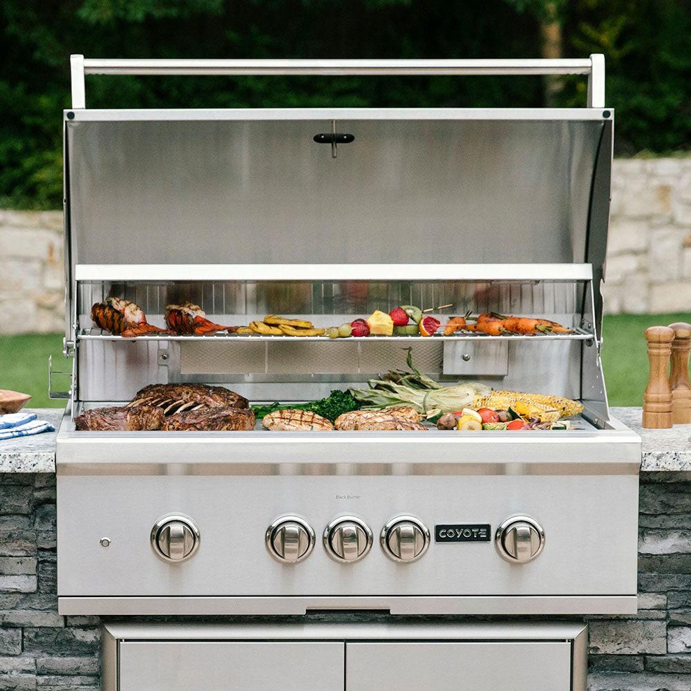 Coyote  S-Series  36-Inch Built-In Gas Grill - C2SL36 LP/NG.