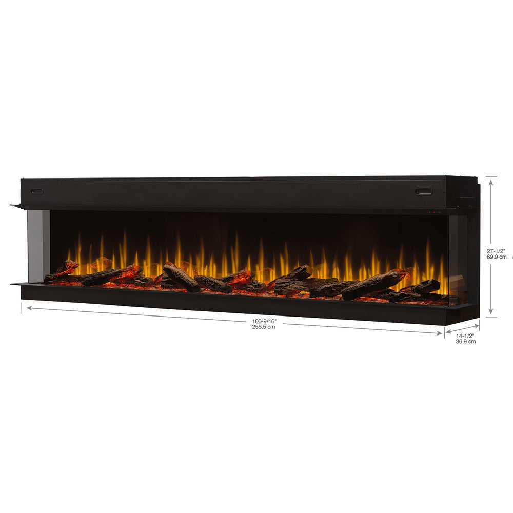Dimplex Ignite Ultra 3-Sided Linear Electric Fireplace.