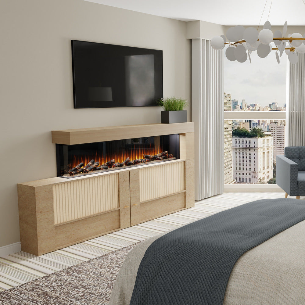 Dimplex Ignite Ultra 3-Sided Linear Electric Fireplace.