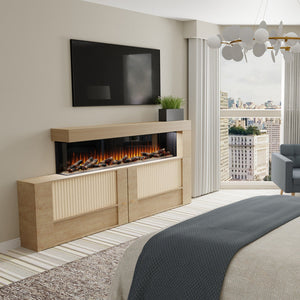 Dimplex Ignite Ultra 3-Sided Linear Electric Fireplace.