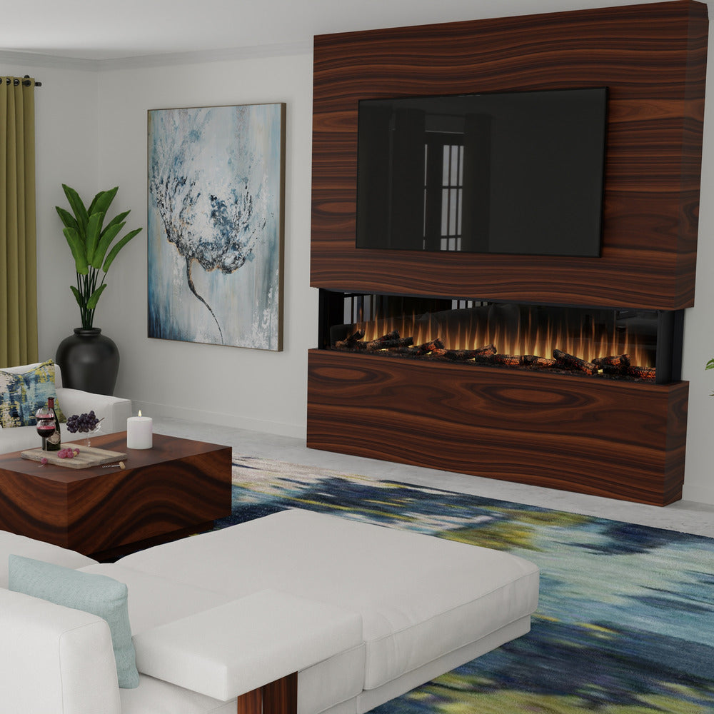 Dimplex Ignite Ultra 3-Sided Linear Electric Fireplace.