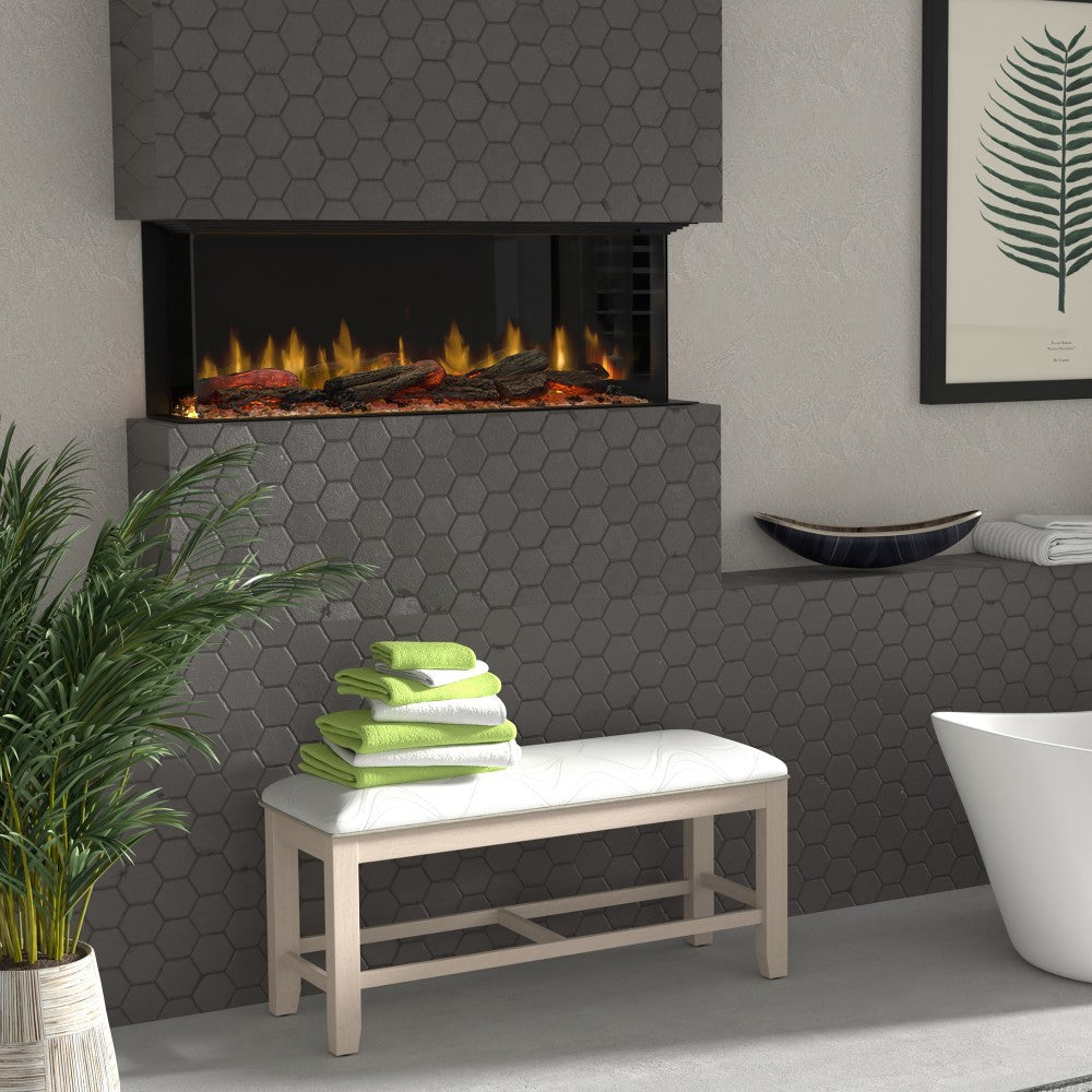 Dimplex Ignite Ultra 3-Sided Linear Electric Fireplace.