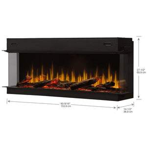 Dimplex Ignite Ultra 3-Sided Linear Electric Fireplace.