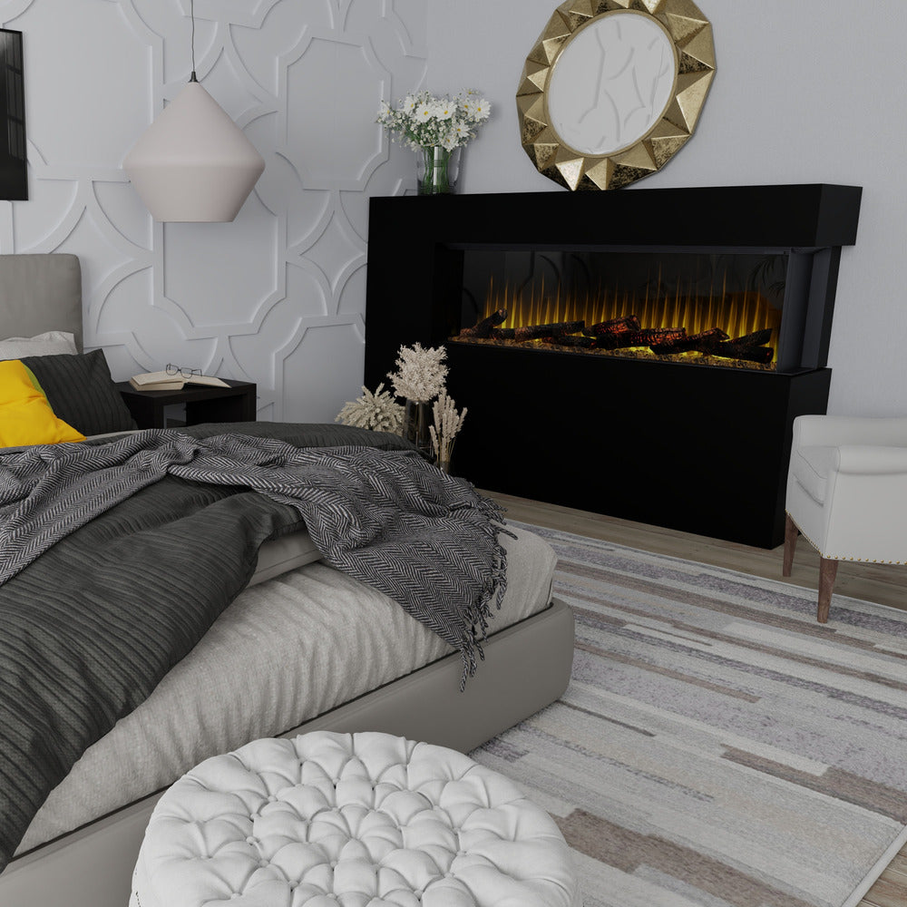 Dimplex Ignite Ultra 3-Sided Linear Electric Fireplace.