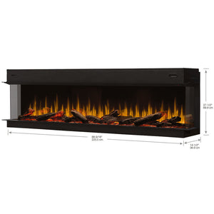 Dimplex Ignite Ultra 3-Sided Linear Electric Fireplace.
