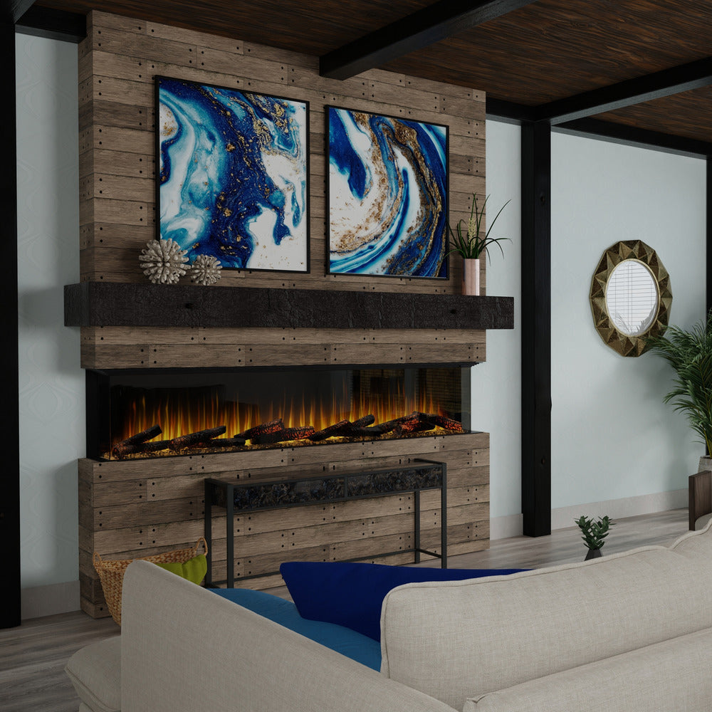 Dimplex Ignite Ultra 3-Sided Linear Electric Fireplace.