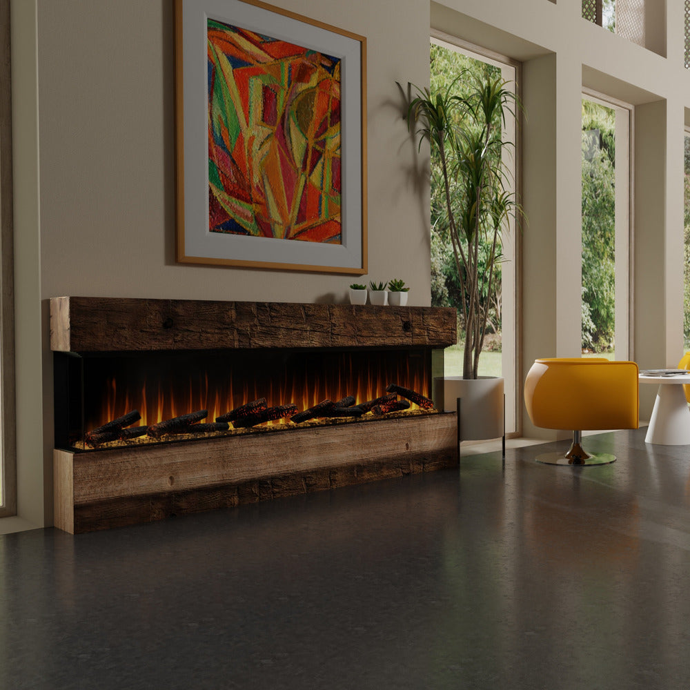 Dimplex Ignite Ultra 3-Sided Linear Electric Fireplace.